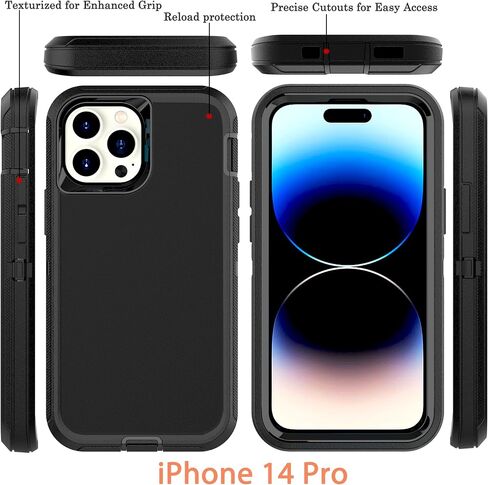 حافظة YmhxcY لهاتف iPhone 12 mini / 13 mini، مقاومة للصدمات والسقوط والغبار ومضادة للسقوط 3 في 1، حافظة هاتف متينة لحماية شديدة التحمل لهاتف Apple iPhone 12 mini/13 mini 5.4 بوصة أزرق/برتقالي in Kuwait