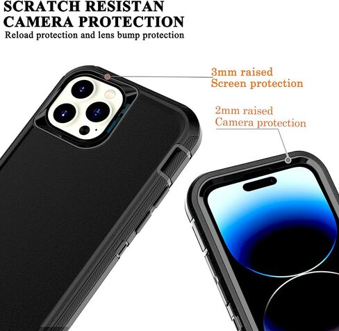 حافظة YmhxcY لهاتف iPhone 12 mini / 13 mini، مقاومة للصدمات والسقوط والغبار ومضادة للسقوط 3 في 1، حافظة هاتف متينة لحماية شديدة التحمل لهاتف Apple iPhone 12 mini/13 mini 5.4 بوصة أزرق/برتقالي in Kuwait