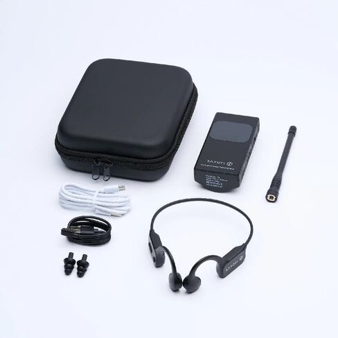 Waterproof Bone Conduction Bluetooth Push - to - Talk Receiver Headset, Supports Real-time Coach Communication, IPX8 Waterproof, 100-meter Reception Range in Saudi Arabia