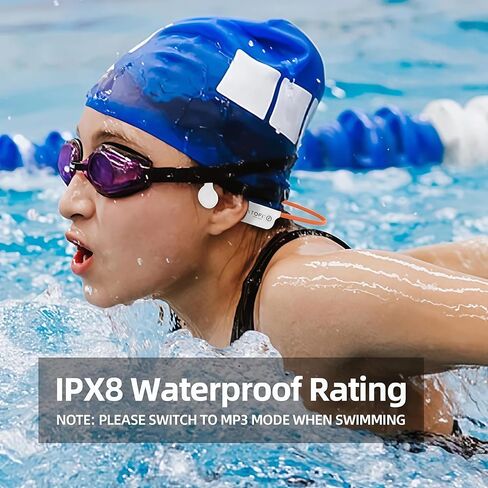 Waterproof Bone Conduction Bluetooth Push - to - Talk Receiver Headset, Supports Real-time Coach Communication, IPX8 Waterproof, 100-meter Reception Range in Saudi Arabia