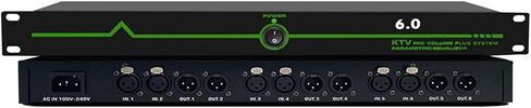 6-In-6-Out مثبط ردود الفعل الاحترافية - الاحتفاظ بـ 12 قطعة Hi-Fi و 5 مستويات رقمية مضادة للعواء، مثالية لغرفة الموسيقى والاستوديو والأداء المباشر in Saudi Arabia