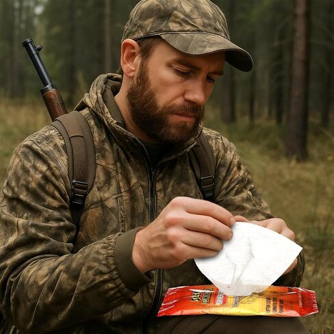 4 عبوات من 60 قطعة من أوراق مجفف إزالة الروائح الكريهة، أوراق تجفيف خالية من الروائح للصيد، منعم الأقمشة للصيادين، للأقمشة، ملابس الغزلان، ملحقات الصيد in Kuwait