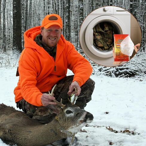 4 عبوات من 60 قطعة من أوراق مجفف إزالة الروائح الكريهة، أوراق تجفيف خالية من الروائح للصيد، منعم الأقمشة للصيادين، للأقمشة، ملابس الغزلان، ملحقات الصيد in Kuwait