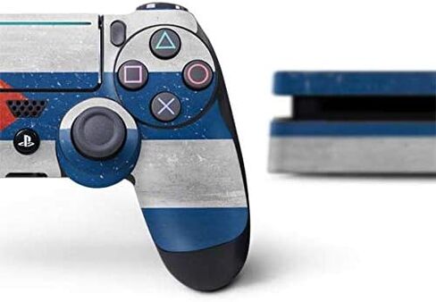 Skinit Decal Gaming Skin Compatible with PS4 Slim Bundle - Mexico Flag Design in Saudi Arabia