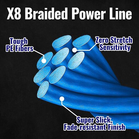 Braided Fishing Line, 100% PE X8 Super Braid for All Waters Pro in Saudi Arabia