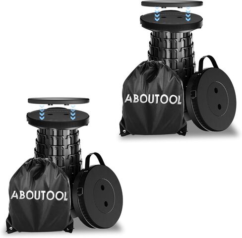 مقعد قابل للطي مطور مع وسادة قابلة للإزالة وحقيبة حمل مقاومة للماء - مقعد محمول قابل للطي للبالغين، والتخييم، وصيد الأسماك، والمشي لمسافات طويلة - خفيف الوزن لكنه متين بحد أقصى 400 رطل in Kuwait