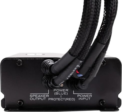 مضخم صوت MB Quart 400W Nautic Powersports، درجة بحرية، IPX67، قناتان، نطاق كامل من الفئة D، مع قطع اتصال سريع، NA2-400.2RC in Kuwait
