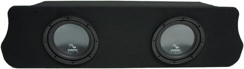 Harmony Audio R104 Dual 10" Custom Sub Box Enclosure Compatible with Ford Mustang Coupe 1994 1995 1996 1997 1998 1999 2000 2001 2002 2003 2004 in Saudi Arabia