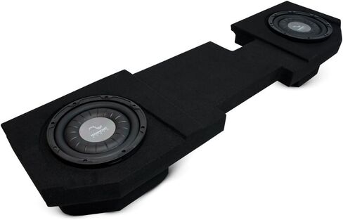 Harmony Audio F124 Dual 12" Sub Box Enclosure Compatible with Dodge Ram Quad or Crew 2002 2003 2004 2005 2006 2007 2008 2009 2010 2011 2012 2013 2014 2015 2016 2017 2018 in Saudi Arabia