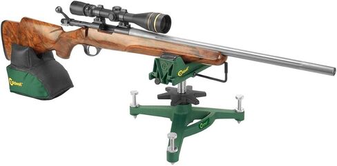 Caldwell The Rock Front Shooting Rest with Adjustable Elevation, Recoil Reducing, Interchangeable Feet, for Range, Hunting, Shooting, and Outdoors in Saudi Arabia