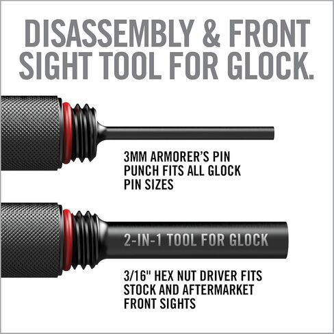 ملحقات Real Avid Glock - اختر بين أداة 2 في 1، أو أداة 4 في 1 أو حزمة Pro لـ Glock (تتميز بساط المسدس، ومجموعة تنظيف الأدوات 2 في 1 وأداة Mag) in Saudi Arabia