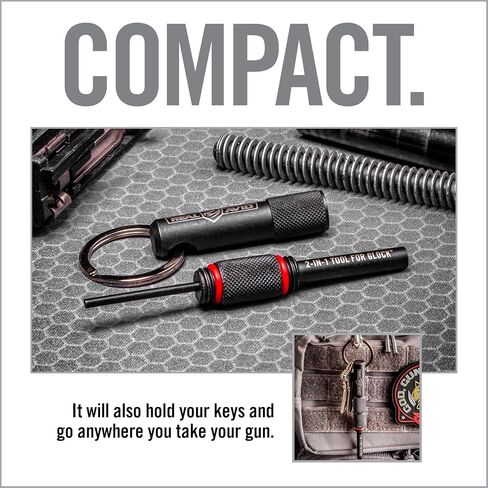 ملحقات Real Avid Glock - اختر بين أداة 2 في 1، أو أداة 4 في 1 أو حزمة Pro لـ Glock (تتميز بساط المسدس، ومجموعة تنظيف الأدوات 2 في 1 وأداة Mag) in Saudi Arabia