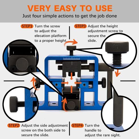 Universal Pistol Sight Pusher Tool Upgraded with Free Front Sight Tool Installation in Kuwait