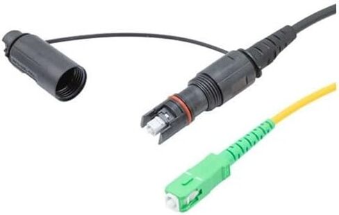 كابل تصحيح الألياف Opti Tap، 0.3M (1FT)، Simplex SMF(G.657.A2)، Opti-Tap SC/APC إلى SC/APC فردي مع سترة LSZH مقاس 5.0 مم، 2M، كابل اختبار in Saudi Arabia