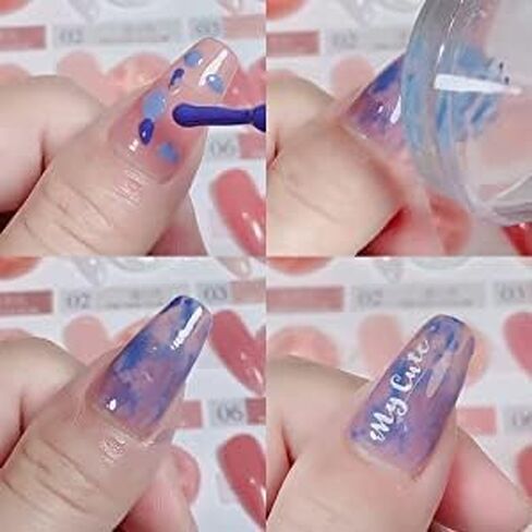 Biutee Nail Stamping Plates 5PCS Nail Stamping Polish Gel 8PCS Nail Stamper Set 1 Double Head Stampers with Scrapers Nail Art Stamping Kit Leaves Flowers Animal Template Image Plate in Saudi Arabia