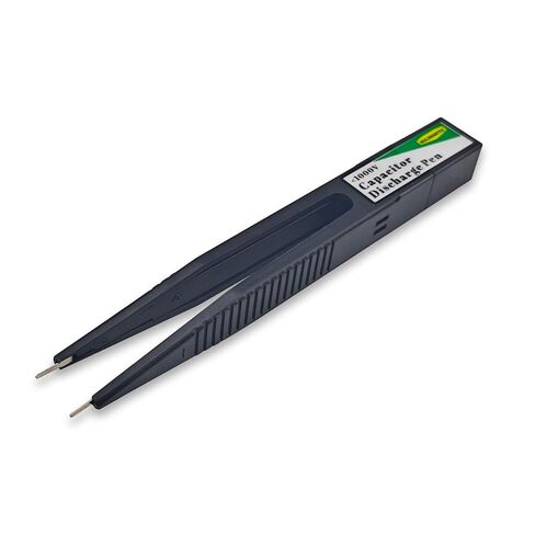 1000V Capacitor Discharge Pen, High Voltage Electronic Discharge Tool with LED Indicator, Compact, Ergonomic, Polarity-Free, Fast Discharging, Safe for Capacitor Maintenance & Repairs in Saudi Arabia