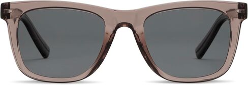 Peepers by PeeperSpecs Unisex Polarized Soft Square Sunglasses, Black, +0.00 in Saudi Arabia