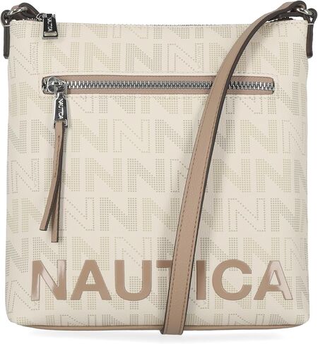 Nautica Lakeside Signature Jaquard North South Crossbody Bag in Saudi Arabia