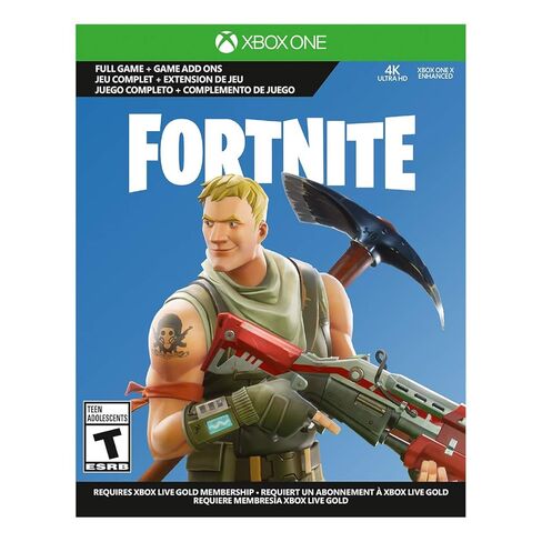 وحدة تحكم Xbox One S سعة 1 تيرابايت - حزمة Fortnite (توقف إنتاجها) (تم تجديدها) in Kuwait