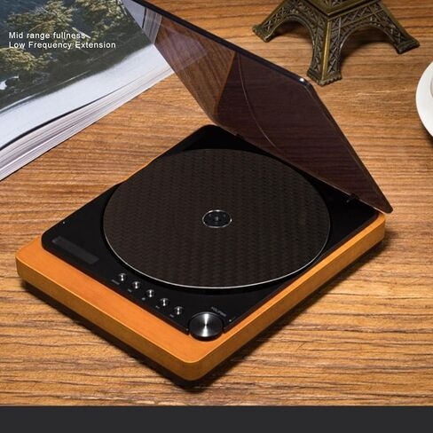 EVGATSAUTO HiFi CD Tuning Mat، مثبت قرص من ألياف الكربون 0.2 مم، مثبت DVD مع امتصاص الاهتزاز لتحسين وضوح الصوت والتشويه المنخفض (فضي) in Saudi Arabia
