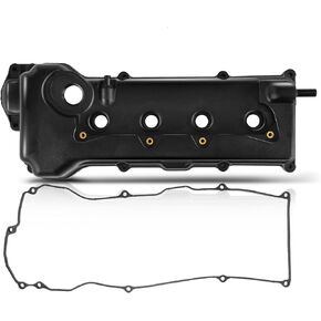 A-Premium Engine Valve Cover, with Gasket, Compatible with Nissan Sentra 2000 2001 2002, L4 1.8L DOHC, Replace # 132644Z011