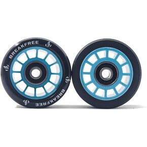 B BREAKFREE 62 * 42MM 8 Pack 85A with Bearings and Mounting Tools Roller Skate Wheels Skate Wheels with Bearings Installed for Indoor or Outdoor Double Row Skating Accessories