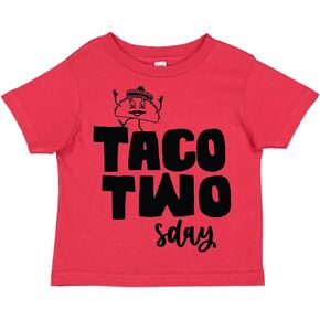 Taco Bout One Fiesta Theme First Birthday Party Baby Infant Tee Shirt