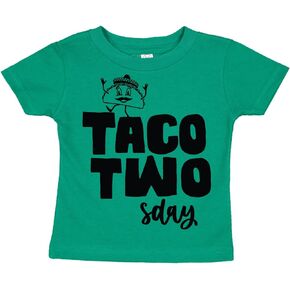 Taco Bout One Fiesta Theme First Birthday Party Baby Infant Tee Shirt
