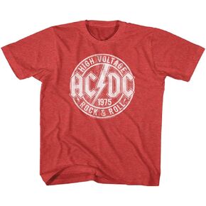 ACDC Heavy Metal Rock Band High Voltage Rock & Roll Vintage Toddler T-Shirt Tee