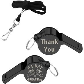 UJIMS PE Teacher Whistle Physical Education Teacher Appreciation Gifts Gym Teacher Gifts Whistle for Elementary School Coach (PE Teacher Whistle)