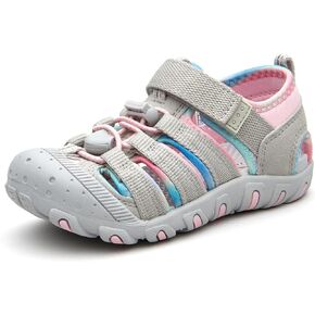 Weestep Kids Sporty Sandal with Secure Elastic Band and Hook Loop - Durable Toe and Sole for Active Play - Perfect for Summer Outdoor Activities