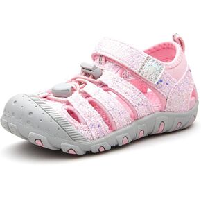 Weestep Kids Sporty Sandal with Secure Elastic Band and Hook Loop - Durable Toe and Sole for Active Play - Perfect for Summer Outdoor Activities in Saudi Arabia