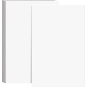 11" x 17" Smooth Card Stock, 110 Index Digital Paper, White Cover Cardstock - 50 Sheets/Pack