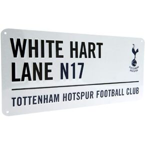 Tottenham Hotspur FC Official Street Sign (One Size) (White)