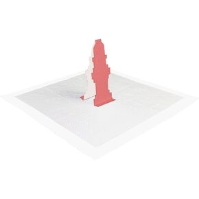 Rocky and Maggie's - Pop-Up Pee Pad - Puppy Pee Pad - Male Puppies and Dogs Will Love The Hydrant Target Pee Pee Pad for Potty Training - No Need for Pee Pad Holders, Trays or Diapers - Pack of 10