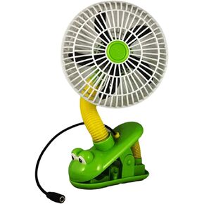 Switch Adapted Clip On Fan - Green | Adaptive Device | Special Needs Device | Switch Device