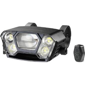 Magicshine MONTEER 12000 Mountain Bike Light,IPX6 Waterproof 12000 Lumen Max Output,20,000mAh Type-C Battery Pack with Reverse Charging Ultimate MTB Light