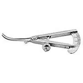 Castroviejo Caliper Scleral, Curved I Stainless Steel I Approx 80 mm. in Kuwait