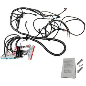 WZruibo T56 DBC Standalone Harness Compatible with 1997-2006 700R4 T56 TH400 TH350 200-4R or Non-Electric Transmission Wire LS1 Engines 4.8 5.3 6.0 Vortec Drive by Cable EV1 Fuel injectors