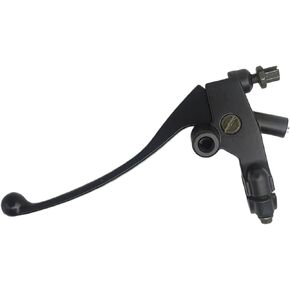 XDF 7/8" 22mm Left Clutch Brake Lever Perch With Mirror Mount For Motorcycle Mirror Base Mount