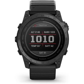 Garmin tactix 7, Pro Ballistics Edition, Ruggedly Built Tactical GPS Watch with Solar Charging Capabilities, Applied Ballistics and Nylon Band,Black (Renewed)