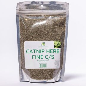 Herb To Body Catnip Herb Fine C/S | Cut & Sifted | Nepeta Cataria | Wildcrafted | 4oz