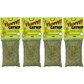 يوووو! النعناع البري 1 أونصة 4 عبوات | بيور ليف و فلاورتوب | للقطط والقطط in Kuwait