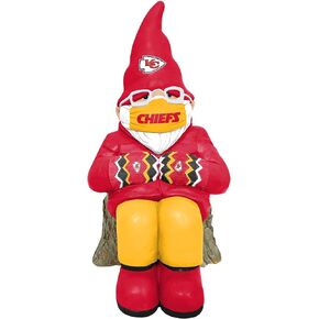foco NFL Unisex-Adult Bundled Up Sitting Garden Statue Outdoor Gnome 11" in Saudi Arabia