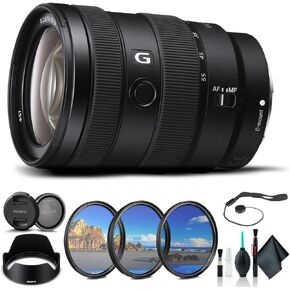 Sony E 16-55mm f/2.8 G Lens SEL1655G, Filter Kit, Cap Keeper, Cleaning Kit, and More in Kuwait