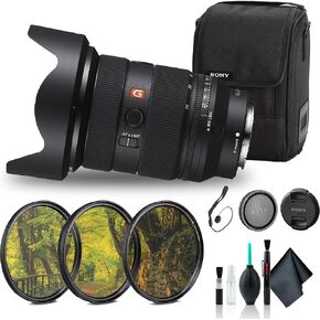 Sony FE 24-70mm f/2.8 GM II Lens Sony E SEL2470GM2, Filter Kit, Cap Keeper, Cleaning Kit
