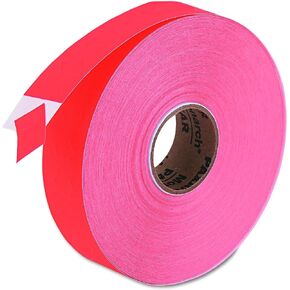 Monarch 925075 Easy-Load 1131 1-Line Pricemarker Label, 7/16 x 7/8, Fluorescent Red (Pack of 2500)