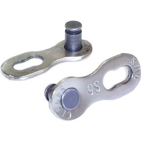 KMC Missing Link Bicycle Chain Link (9-Speed, 6-Pack) Silver