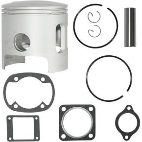 Partman Piston Gasket Kit with Ring for Yamaha G1 Gas Golf Cart 2-Cycle Standard 68mm 1978-1989,Replace J10-11610-00-00 J10-11631-00-96