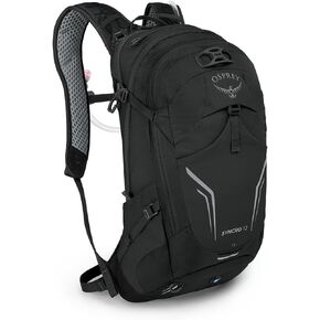 Osprey Syncro 12L Men's Hiking Backpack with Hydraulics Reservoir, Black